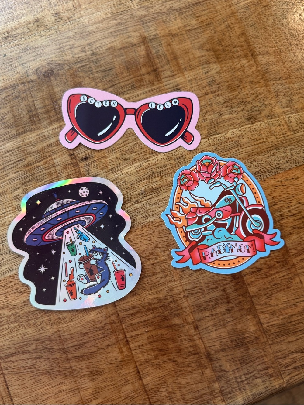 Dutch Bros 3 pack sticker set
